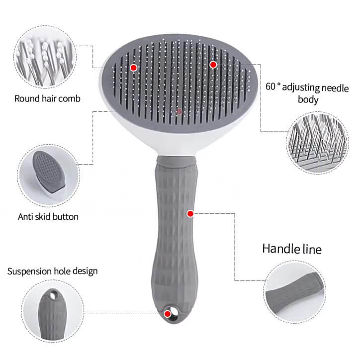 Pet Grooming Brush HOTS-PB002-3