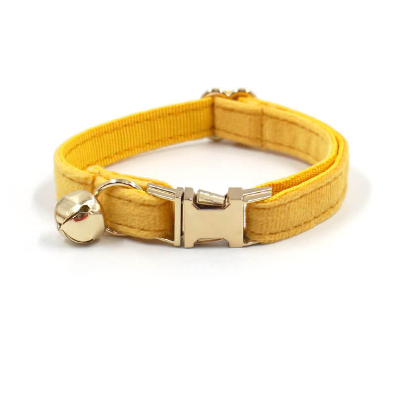 Pets Soft Velvet Collar for cat HOTS-PC001-17