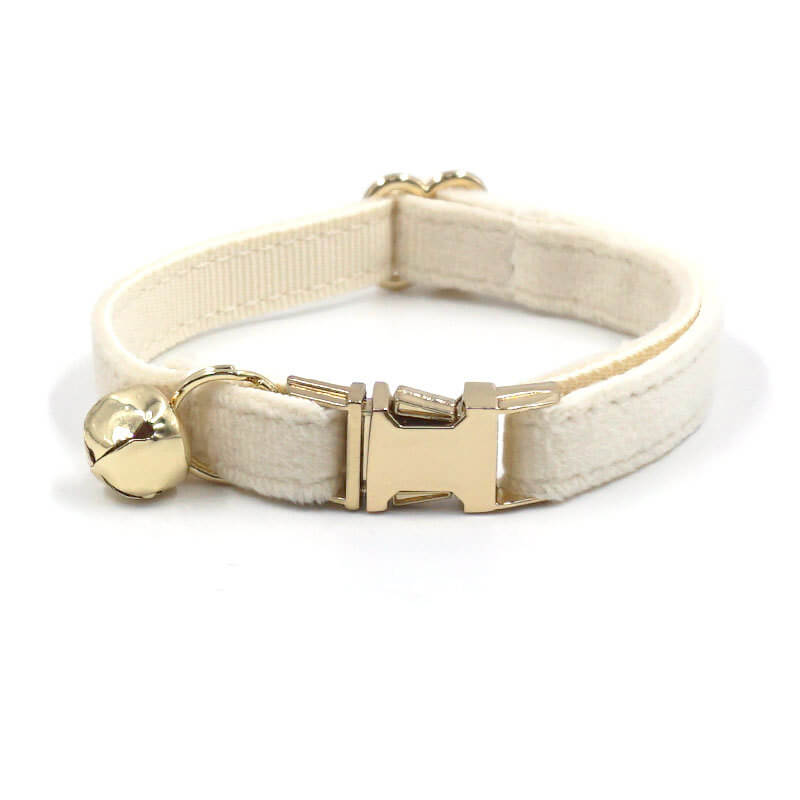 Pets Soft Velvet Collar for cat HOTS-PC001-18