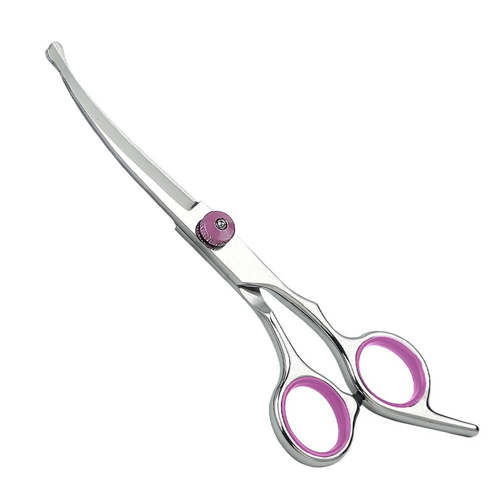 Pet Hair Upward-curving pet scissors HOTS-PS007-79