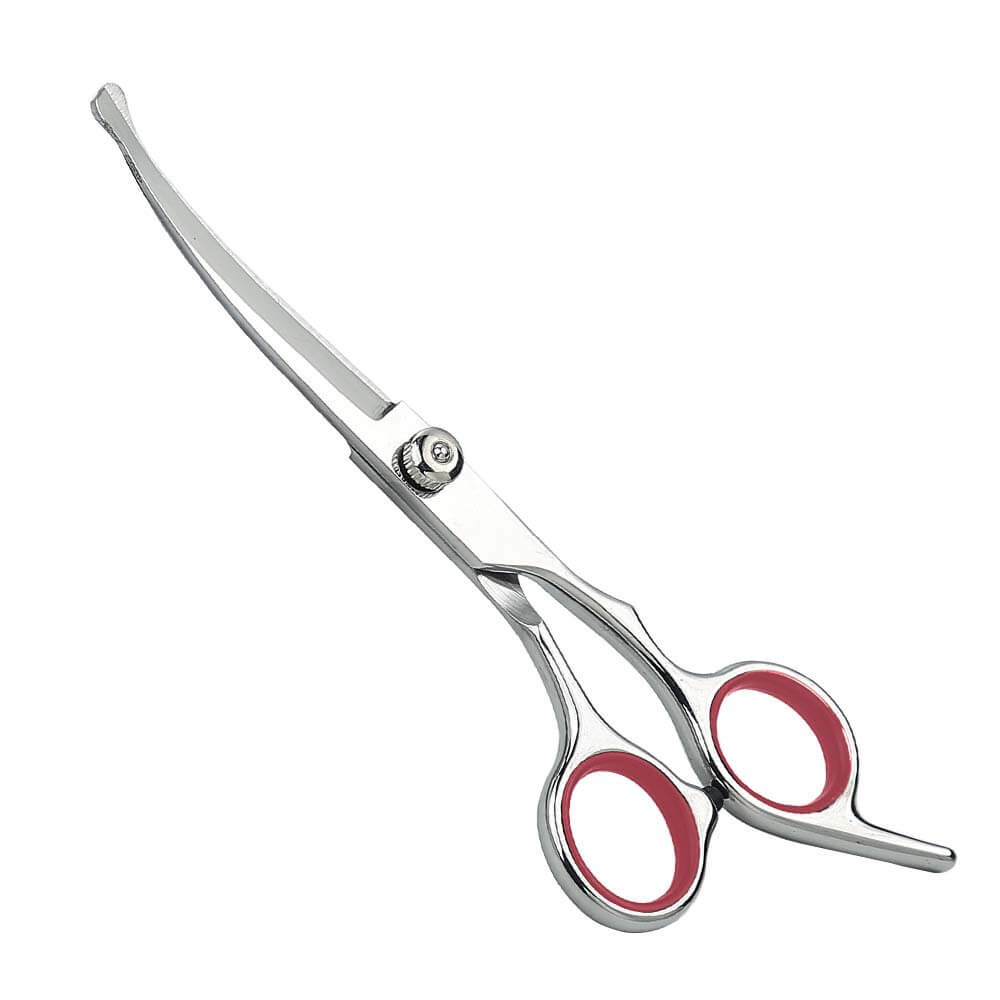 Pet Hair Upward-curving pet scissors HOTS-PS007-81