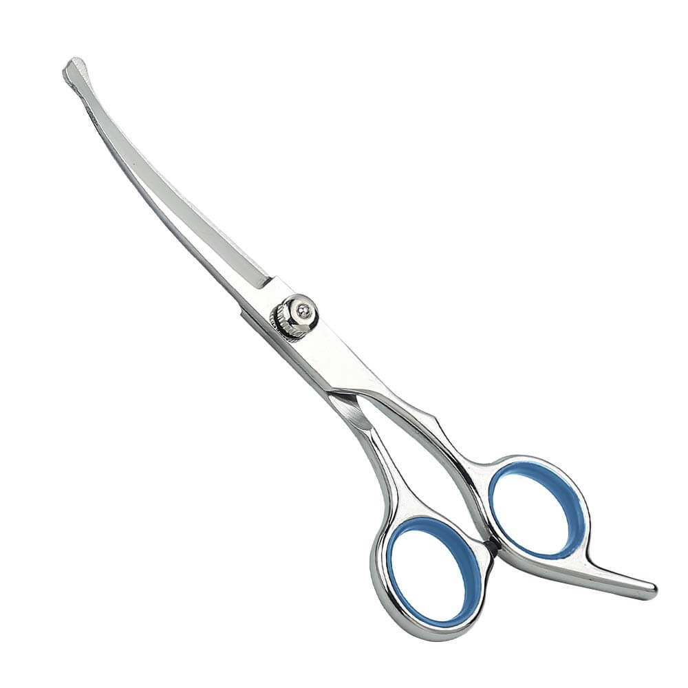 Pet Hair Upward-curving pet scissors HOTS-PS007-82