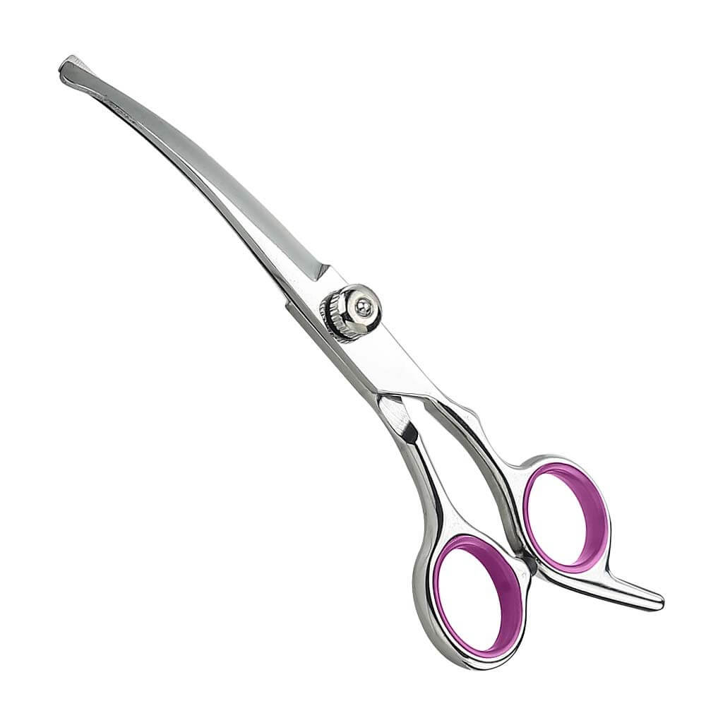 Pet Hair Lowering pet scissors with HOTS-PS008-84