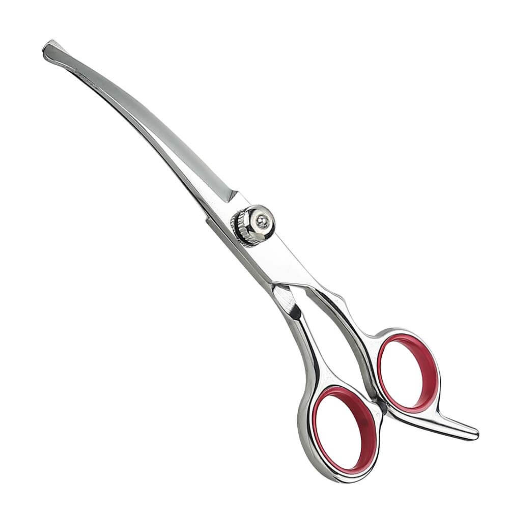 Pet Hair Lowering pet scissors with HOTS-PS008-87