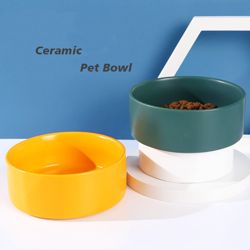 Ceramic Dog Feeder Pet Cat Food HOTS-PLC003-172